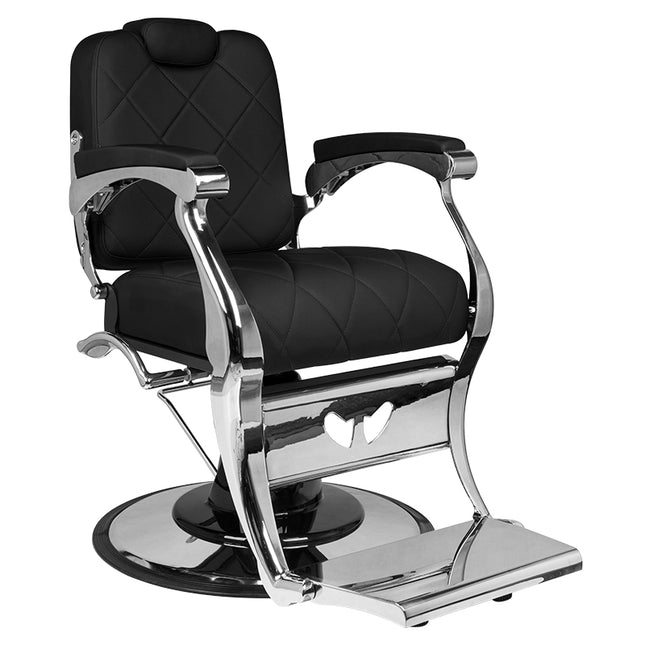 Barberstoel Gabbiano Dario – zwart – foto 1