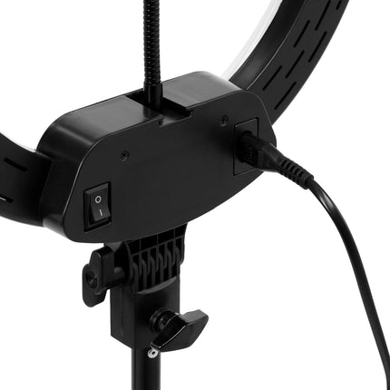 Lamp Ring Light 13"" 36W LED with stand black