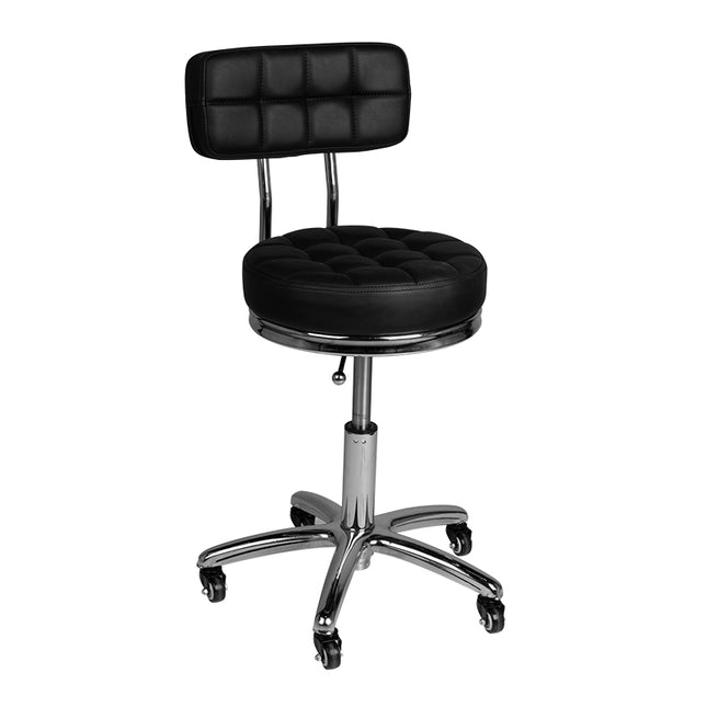 Cosmetische kruk AM-877 – zwart – foto 1