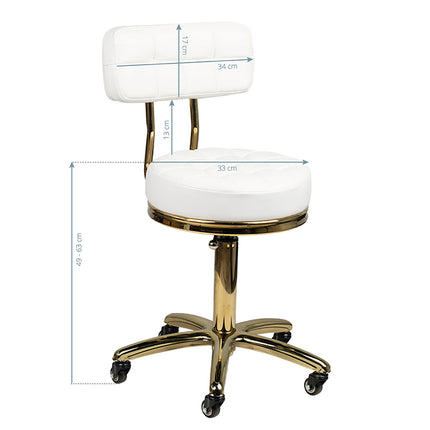 cosmetic-stool-gold-am-961-white-3922