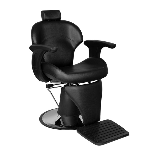 Fauteuil de barbier Gabbiano Igor noir – photo 1