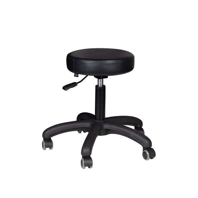 Taboret kosmetyczny AM-303-2 – czarny – zdjęcie 1
