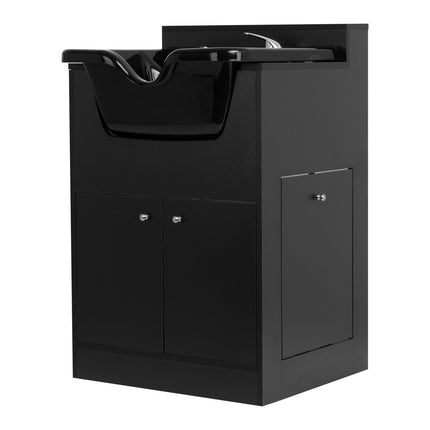gabbiano-barber-washing-station-bb06-black-450