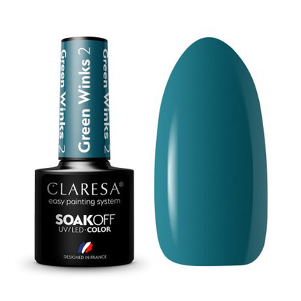 claresa-hybrid-polish-green-winks-2-5g-894