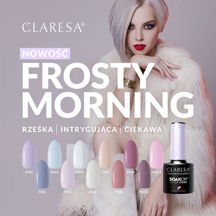 Vernis gel CLARESA Frosty Morning 7 - 5 g