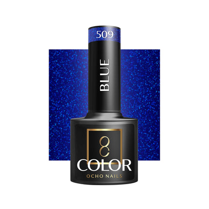 Vernis à ongles hybride OCHO NAILS bleu 509 - 5 g