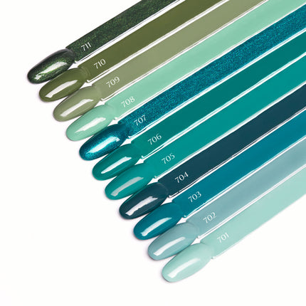 Vernis à ongles hybride OCHO NAILS vert 703 - 5 g