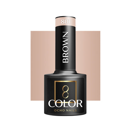 ocho-nails-hybrid-nail-polish-brown-801-5g-2864