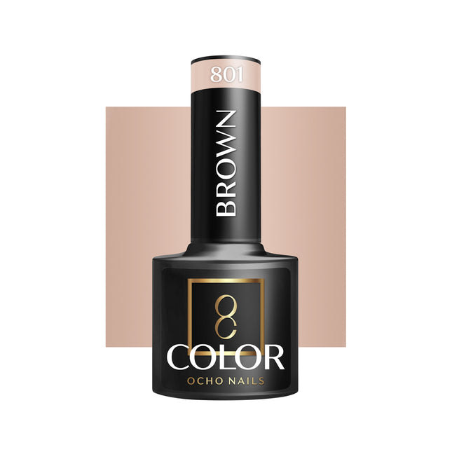 ocho-nails-hybrid-nail-polish-brown-801-5g-2864