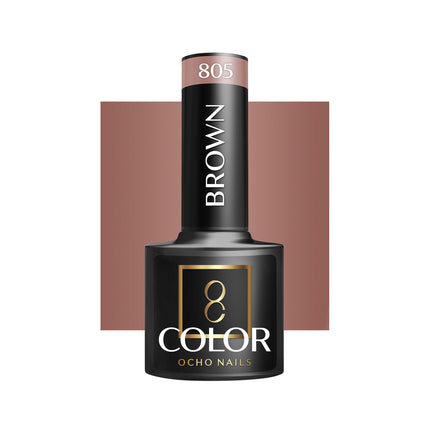 ocho-nails-hybrid-nail-polish-brown-805-5g-2876