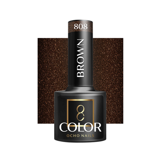 ocho-nails-hybrid-nail-polish-brown-808-5g-2884