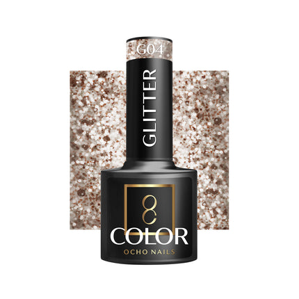 OCHO NAILS Hybrid nail polish glitter G04 -5 g