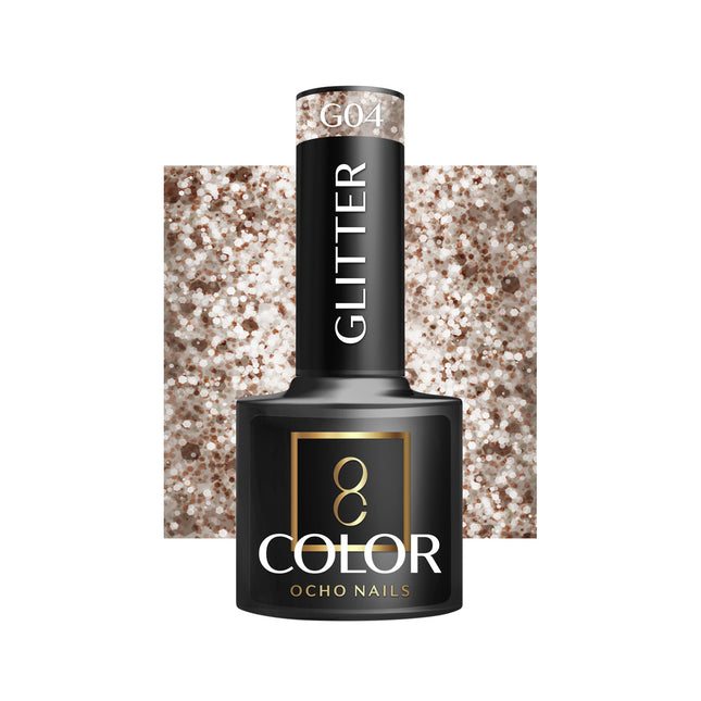 OCHO NAILS Hybrid nail polish glitter G04 -5 g