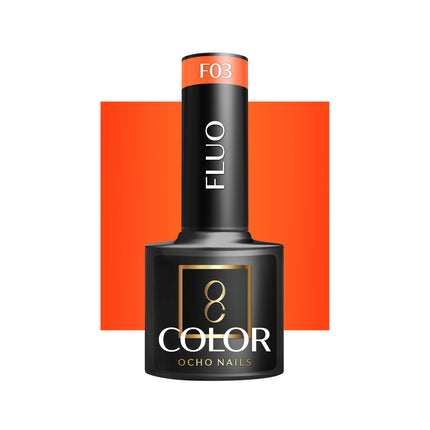 Vernis à ongles hybride OCHO NAILS fluo F03 -5 g