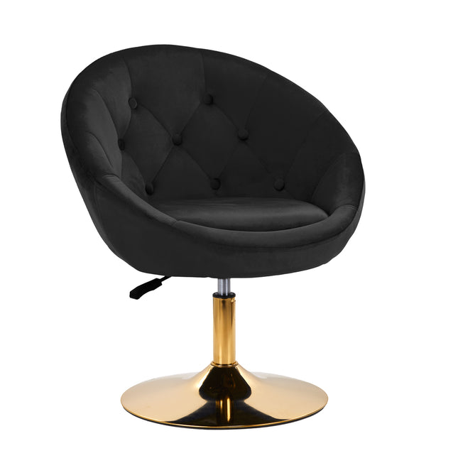 Draaistoel 4Rico QS-BL12G – zwart – foto 1