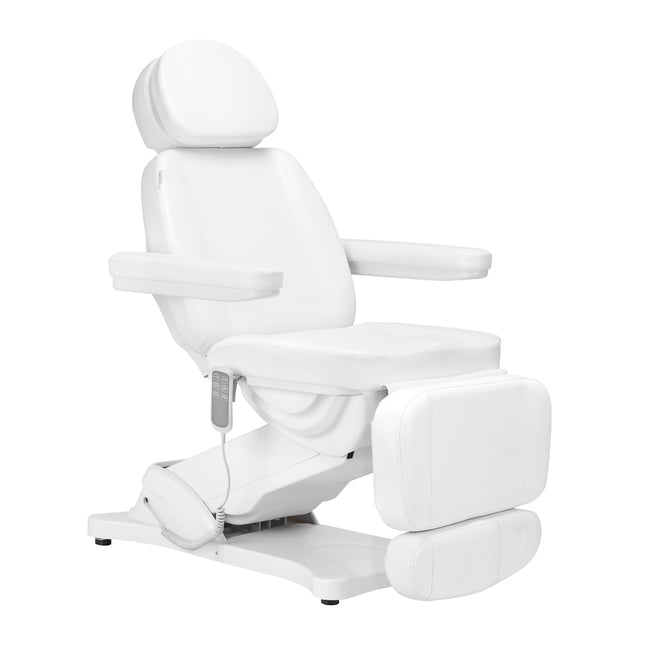 Electric beauty chair Sillon CLASSIC 3 motors – white – image 1