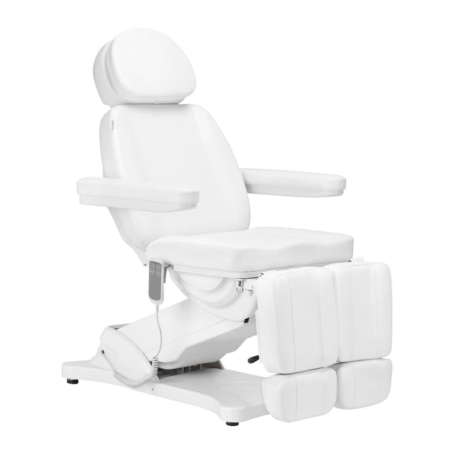 Elektrische cosmetische behandelstoel Sillon CLASSIC 2 motoren pedi – wit – foto 1