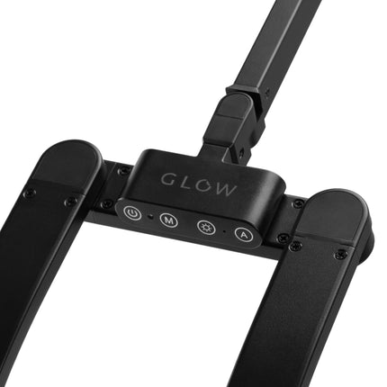 Lampa do manicure Glow L05 wygięta do użytku biurkowego, czarna 