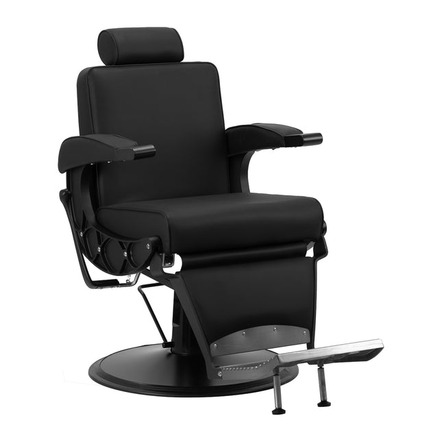 Barberstoel Gabbiano Continental – zwart – foto 1