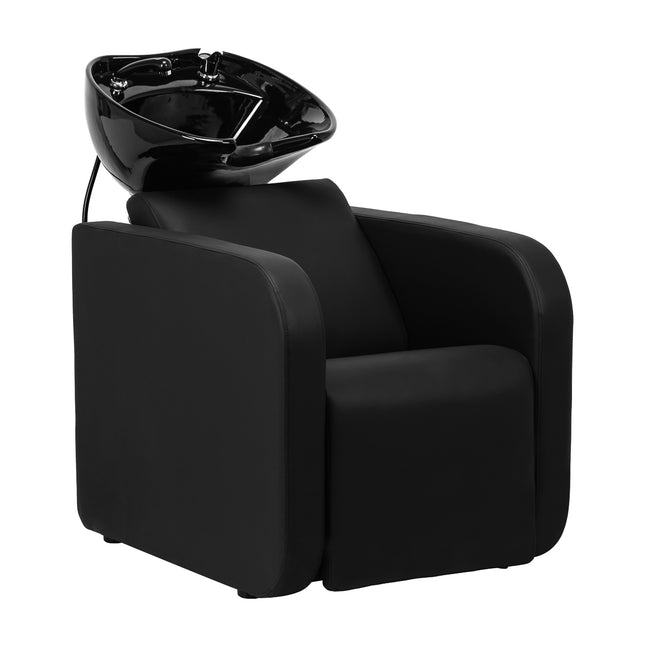 Shampoo unit Gabbiano Sylvia – black – image 1