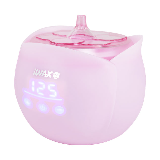 Podgrzewacz do wosku Iwax Flower – różowy – zdjęcie 1