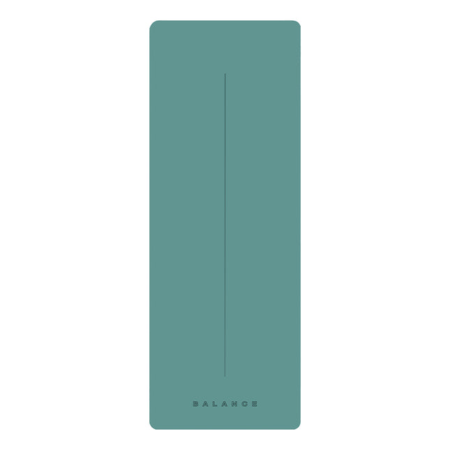Yoga mat Balance mustard green – image 1
