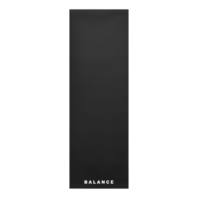 Yogamatte Balance PVC – schwarz – Bild 1