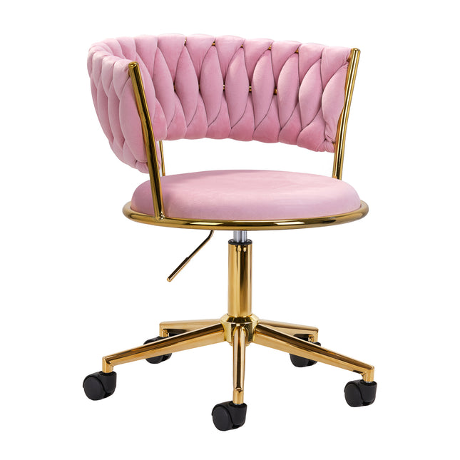 Draaistoel 4Rico QS-GW01G – roze – foto 1