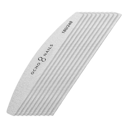 ocho-nails-half-moon-slim-file-180-240-10pcs-2619
