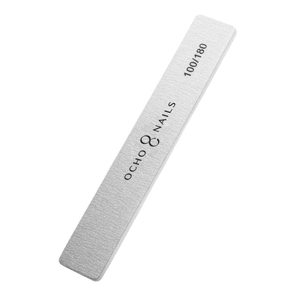 ocho-nails-wide-straight-file-100-180-10pcs-2645