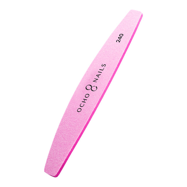 Ersatzpolierklingen für halbmondförmige Nagelfeile Ocho Nails 240 mm, 10 Stück – Bild 1