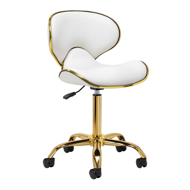 Beauty stool Gabbiano Q-4599G – white – image 1
