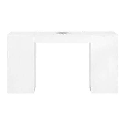 Cosmetische tafel 324 met cassette-stofafzuiger wit