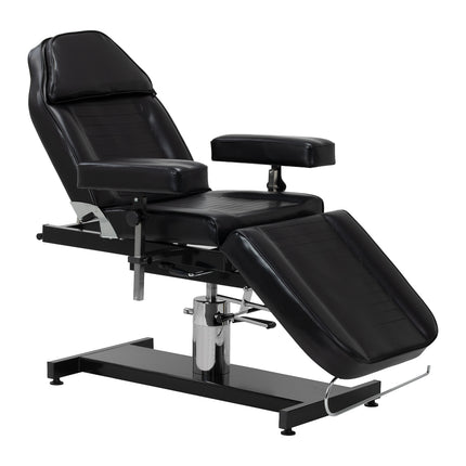 Tattoo chair Pro Ink 210DH with a cradle black