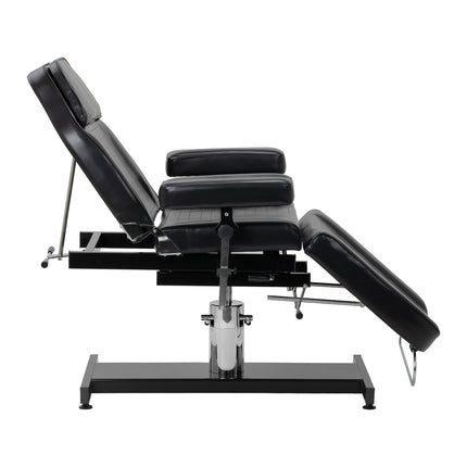 Tattoo chair Pro Ink 210DH with a cradle black