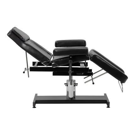 Tattoo chair Pro Ink 210DH with a cradle black