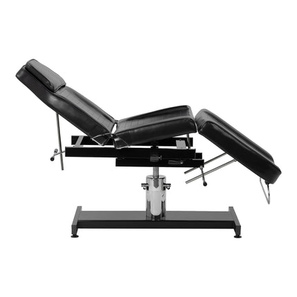 Tattoo chair Pro Ink 210DH with a cradle black