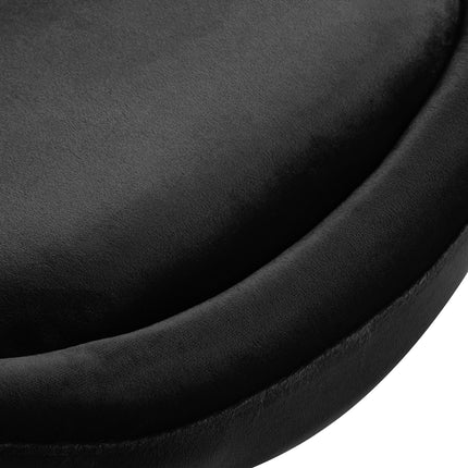 4Rico swivel stoel QS-BL12G zwart
