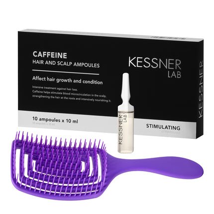 flexible-hair-brush-o-327-purple-kessner-lab-caffeine-set-2767