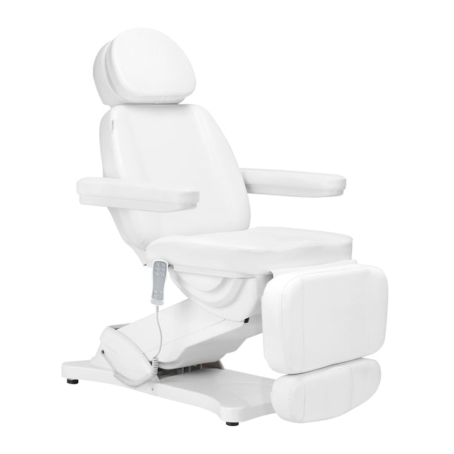 Electric beauty chair Sillon CLASSIC 3 engines with heating – white – image 1