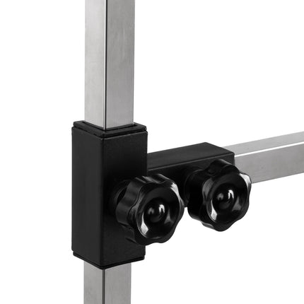Elektrische Trimmtafel P4W 3 Wit met Verlicht Werkblad, Hoogteverstelling en Dubbele Trimarm