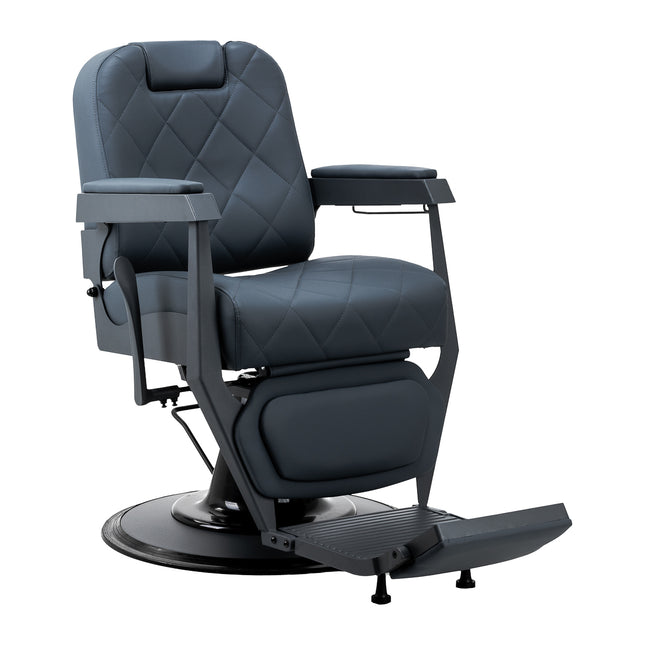 Barber chair Gabbiano Bruno graphite frame graphite – image 1