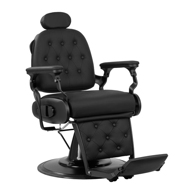 Fauteuil barbier Gabbiano Francesco – noir/noir – photo 1