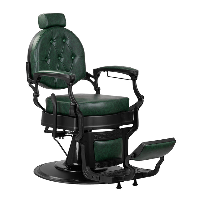 Fauteuil barbier Gabbiano President – vert – photo 1