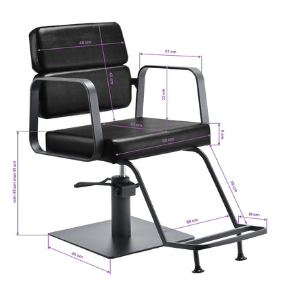 gabbiano-hairdressing-chair-porto-grey-black-5558