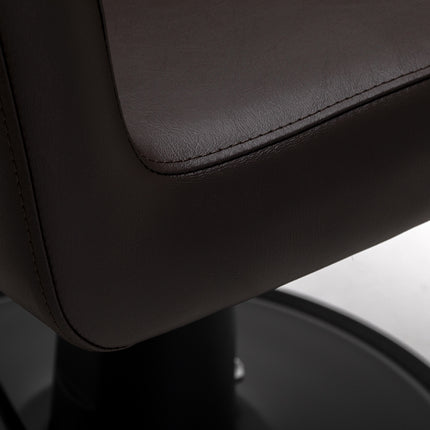 Gabbiano Lucca chaise de barbier marron