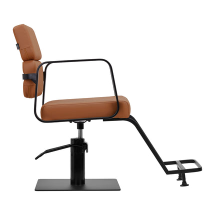 gabbiano-porto-hairdressing-chair-black-orange-5216