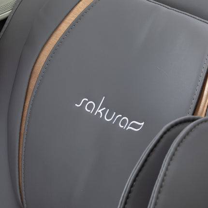 Sakura Maximus 809 3D Massagestoel Wit Grijs