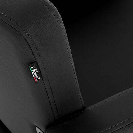 Fauteuil de barbier Gabbiano Vitoria noir