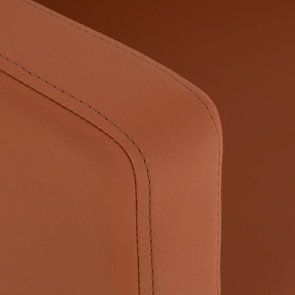 Fauteuil de barbier Gabbiano Vitoria marron